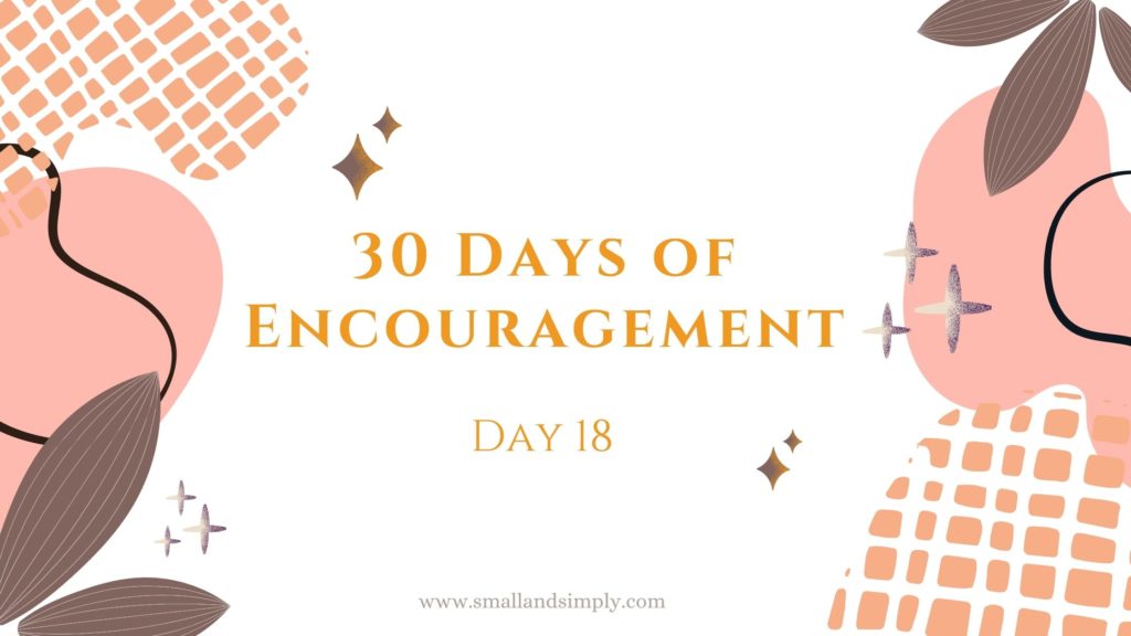 30 Days of Encouragement - Avoiding War